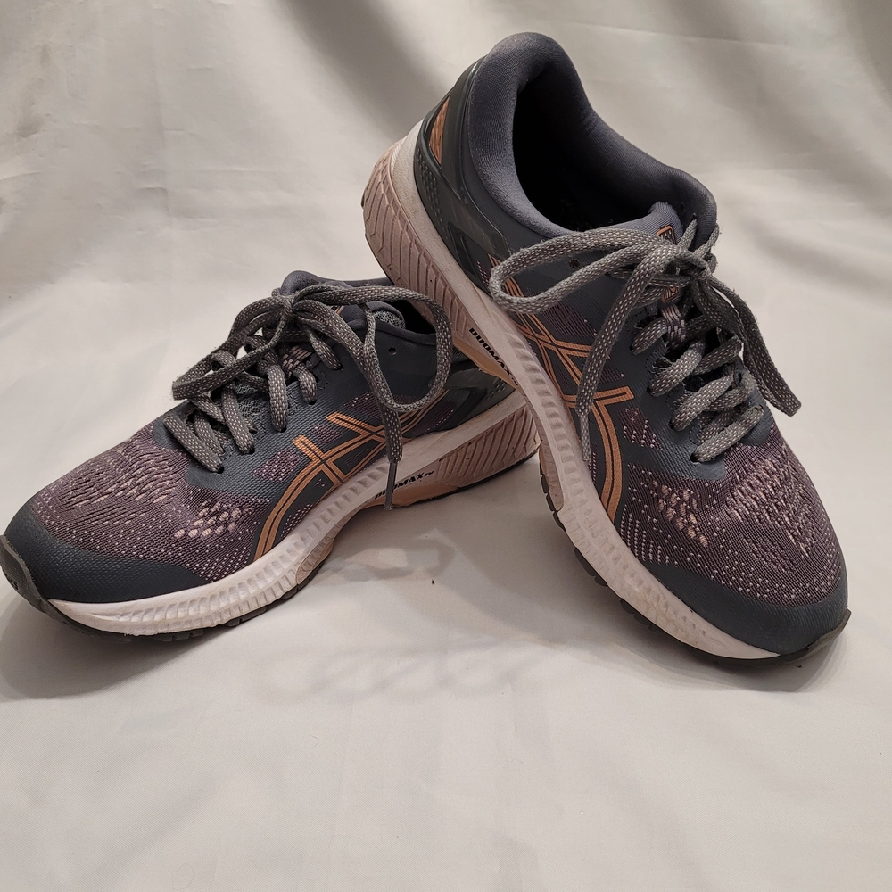 ASICS Gel-Kayano 26 Women’s Running Shoes – Size 8 – Gray/Rose Gold